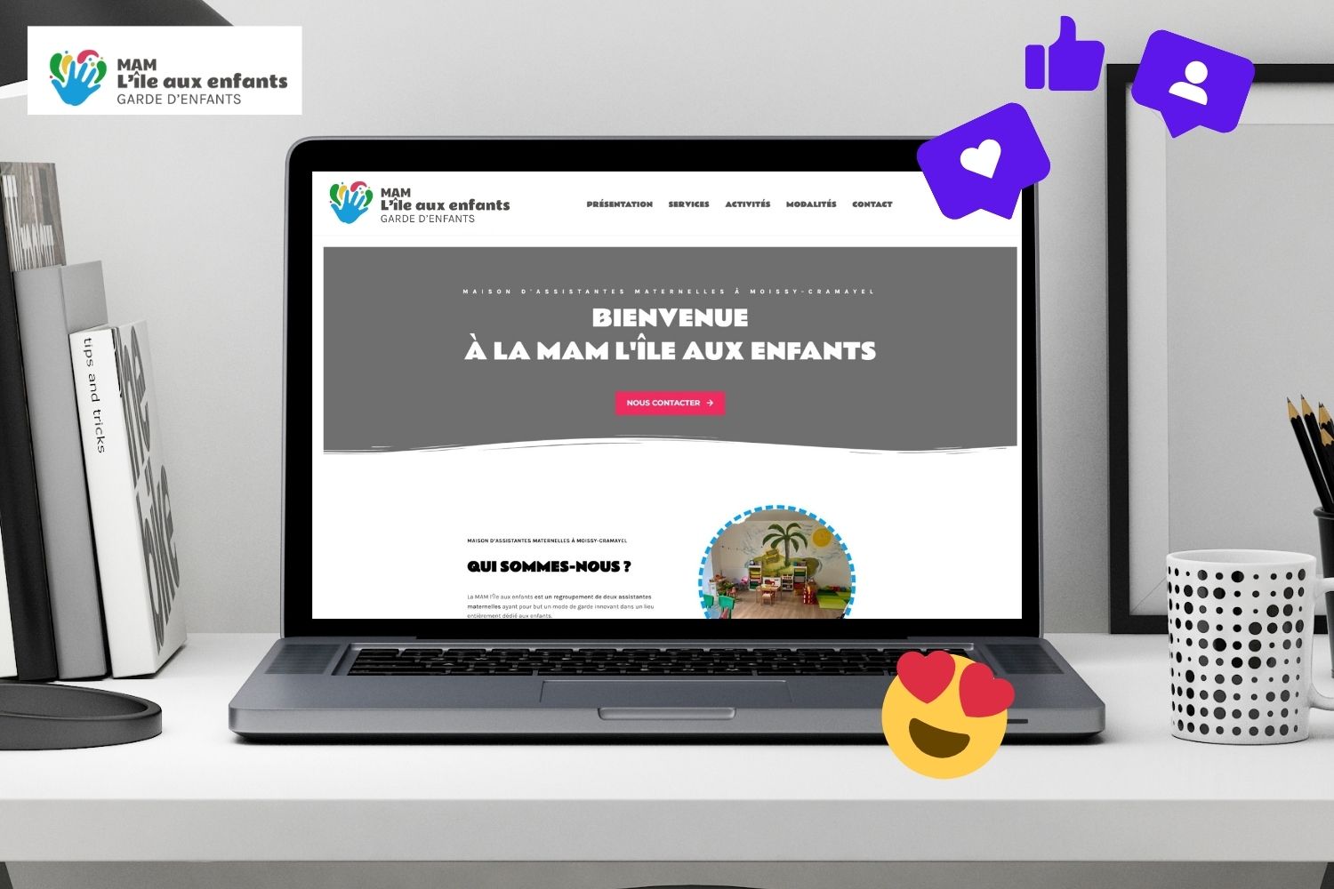 site internet creche